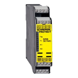 Schmersal Surveillance de porte de protection pour arrêt d’urgence SRB 301MC