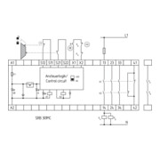Schmersal Surveillance de porte de protection pour arrêt d’urgence SRB 301MC-4