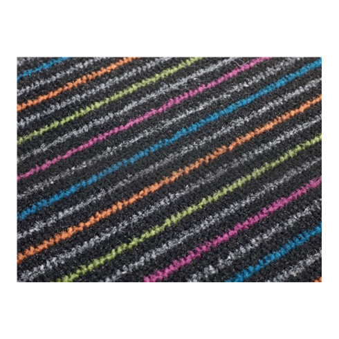 Schmutzfangmatte gestreift B.400xL.600mm Maxi Dry Stripe