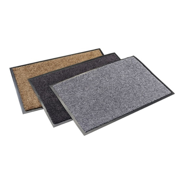 Schmutzfangmatte grau B.900xL.1500mm waschbar Colorit