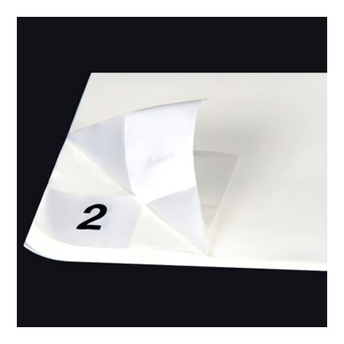 Schmutzmatte klebend natur Folie L610xB760xS2,3mm BÖCK