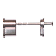 Schnegel Blindzylinder-Set Türdicken 35-110mm Alu. Druckg. kürzbar-4