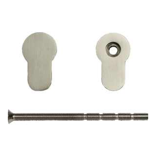 Schnegel cylindre factice cylindre set épaisseurs de porte 35-110mm en aluminium. L'impression peut être raccourcie