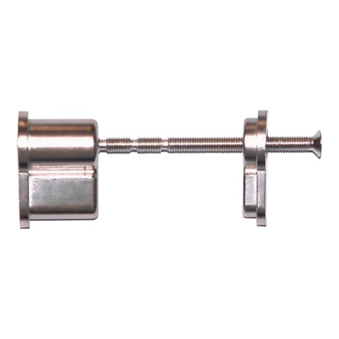 Schnegel cylindre factice cylindre set épaisseurs de porte 35-110mm en aluminium. L'impression peut être raccourcie