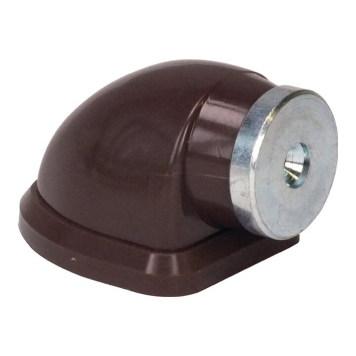 Schnegel Magnettürfeststeller 011/572/1 H.38mm Ku.braun Dübelmontage