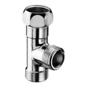 Schnegel Schell pièce en T chrome 3/8