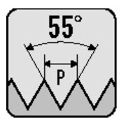 Schneideisen BSC 7/16-26 – Flankenwinkel 60°, Werkzeugstahl – NEU