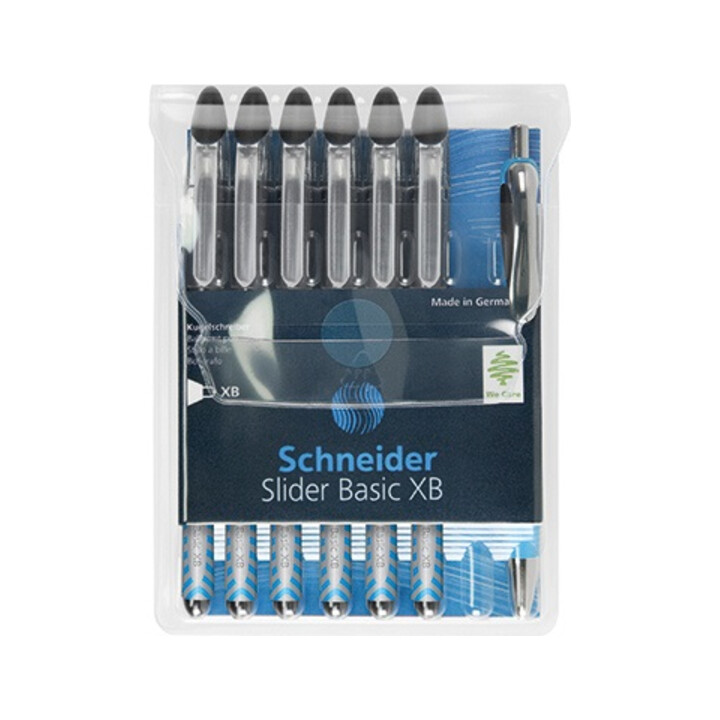 Schneider biros Slider XB 50-151276 zwart 6 st./pack.