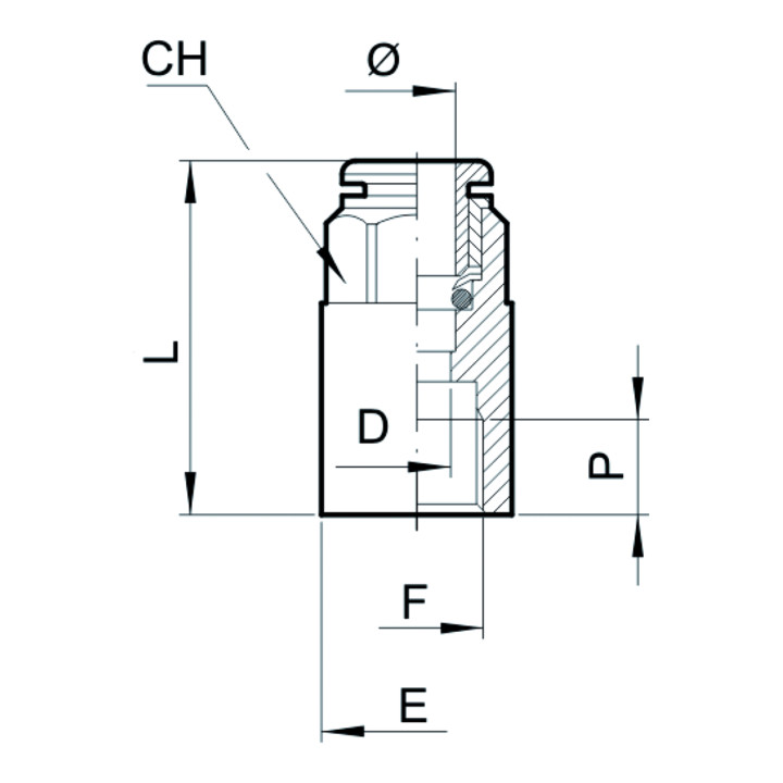 Schneider connector SVG-R2-6 x G1/8i
