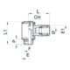 Schneider Connessione a innesto SVG-R15 L-3