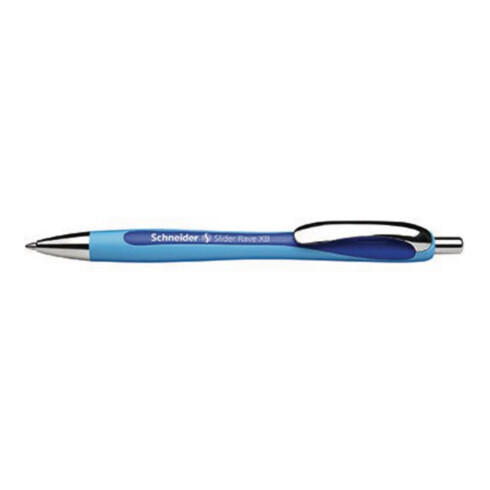 Schneider Druckkugelschreiber Slider Rave XB 132503 1mm blau