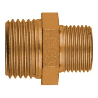 Schneider dubbele nippel DN-G1a x G1 1/2a