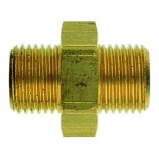 Schneider dubbele nippel DN-MS-G3/4a x G1a