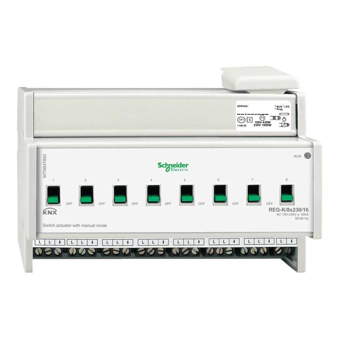 Schneider Electric Actionneur de commutation REG-K/8x230/16 MTN647893
