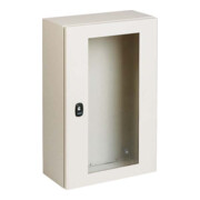 Schneider Electric Armoire murale RAL 7035 400x400x200 porte vitrée NSYS3D4420T-1