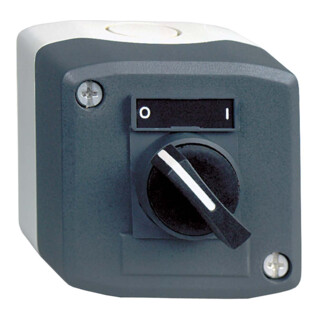 Schneider Electric Boîtier avec sélecteur 1S (OFF-ON) XALD134