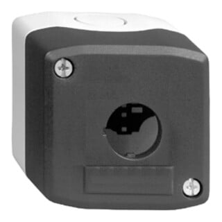 Schneider Electric Boîtier vide 1 poste RAL 7035/7016 XALD01