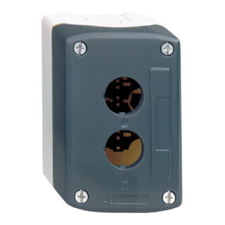 Schneider Electric Boîtier vide 2 positions RAL 7035/7016 XALD02