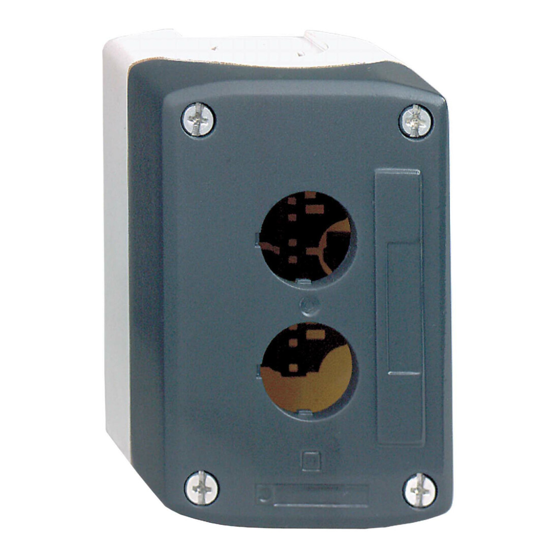 Schneider Electric Boîtier vide 2 positions RAL 7035/7016 XALD02