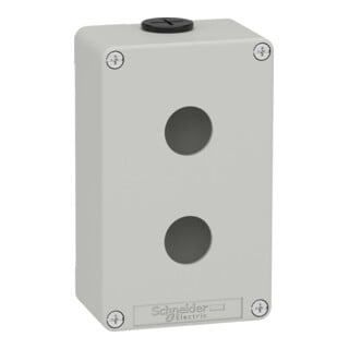Schneider Electric Boîtier vide XAP XAPD2202 métal gris pour 2x22 mm