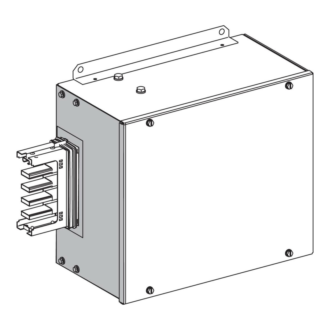 Schneider Electric Boîtiers d'alimentation finale 250A KSA250AB4