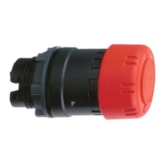 Schneider Electric Bouton d'arrêt d'urgence D=30, rouge, déjoué ZB5AS834