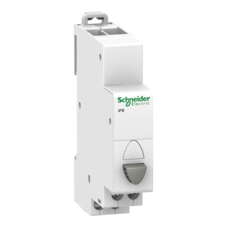 Schneider Electric Bouton-poussoir A9E18032 gris 1 contact normalement fermé