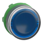 Schneider Electric Bouton-poussoir lumineux bleu, plat pour module LED ZB5AW363-1