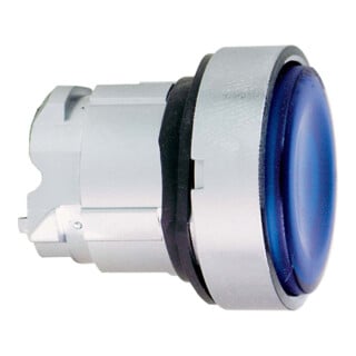 Schneider Electric Bouton-poussoir lumineux fl, module LED bleu ZB4BW363