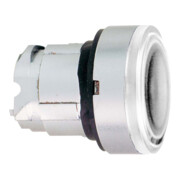 Schneider Electric Bouton-poussoir lumineux plat blanc avec module LED ZB4BW313-1