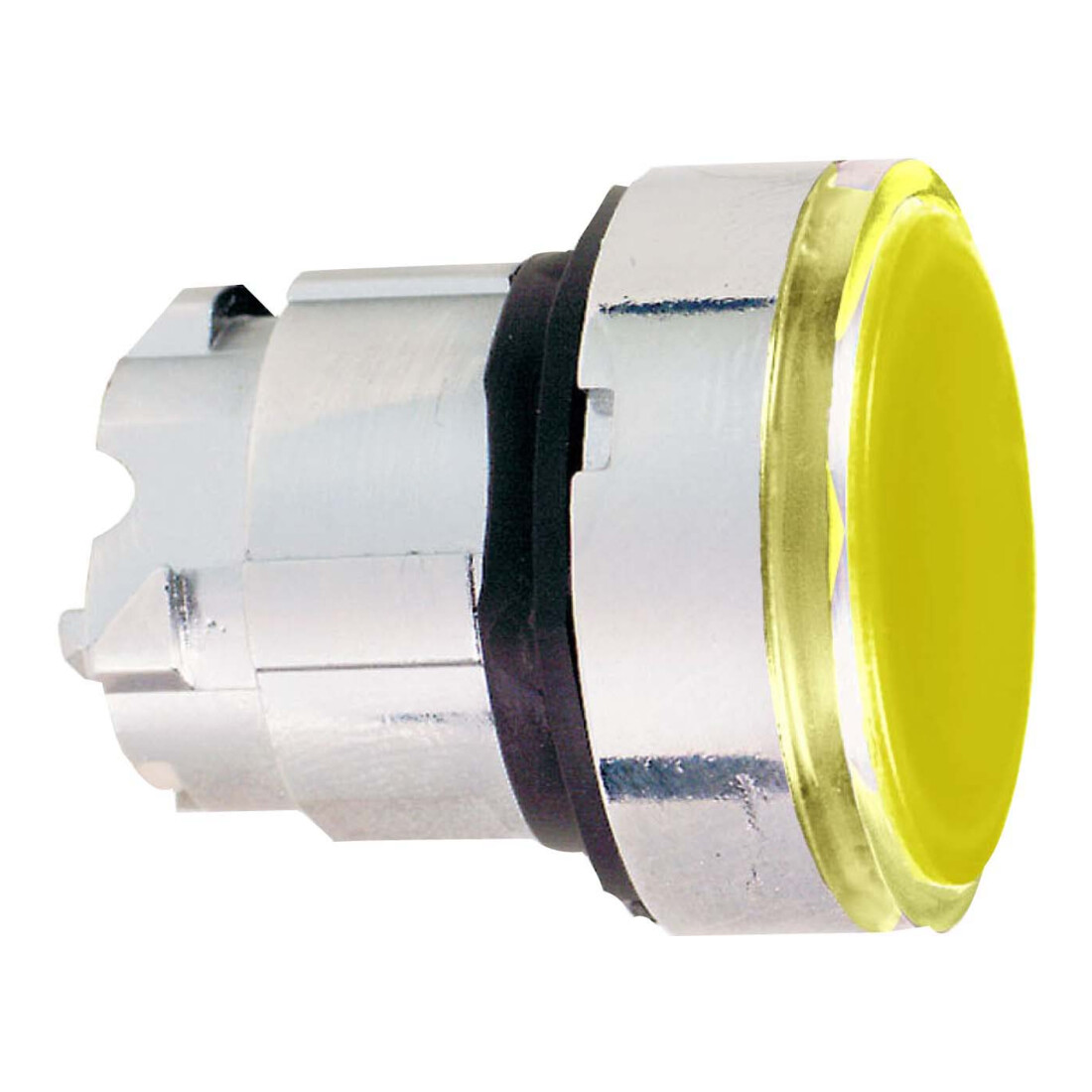 Schneider Electric Bouton-poussoir lumineux plat, jaune-orange LED Module ZB4BW353