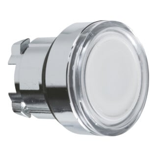 Schneider Electric Bouton-poussoir lumineux ZB4BW31 blanc BA9S