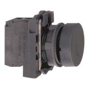 Schneider Electric Bouton-poussoir plat, noir, 1S XB5AA21-1