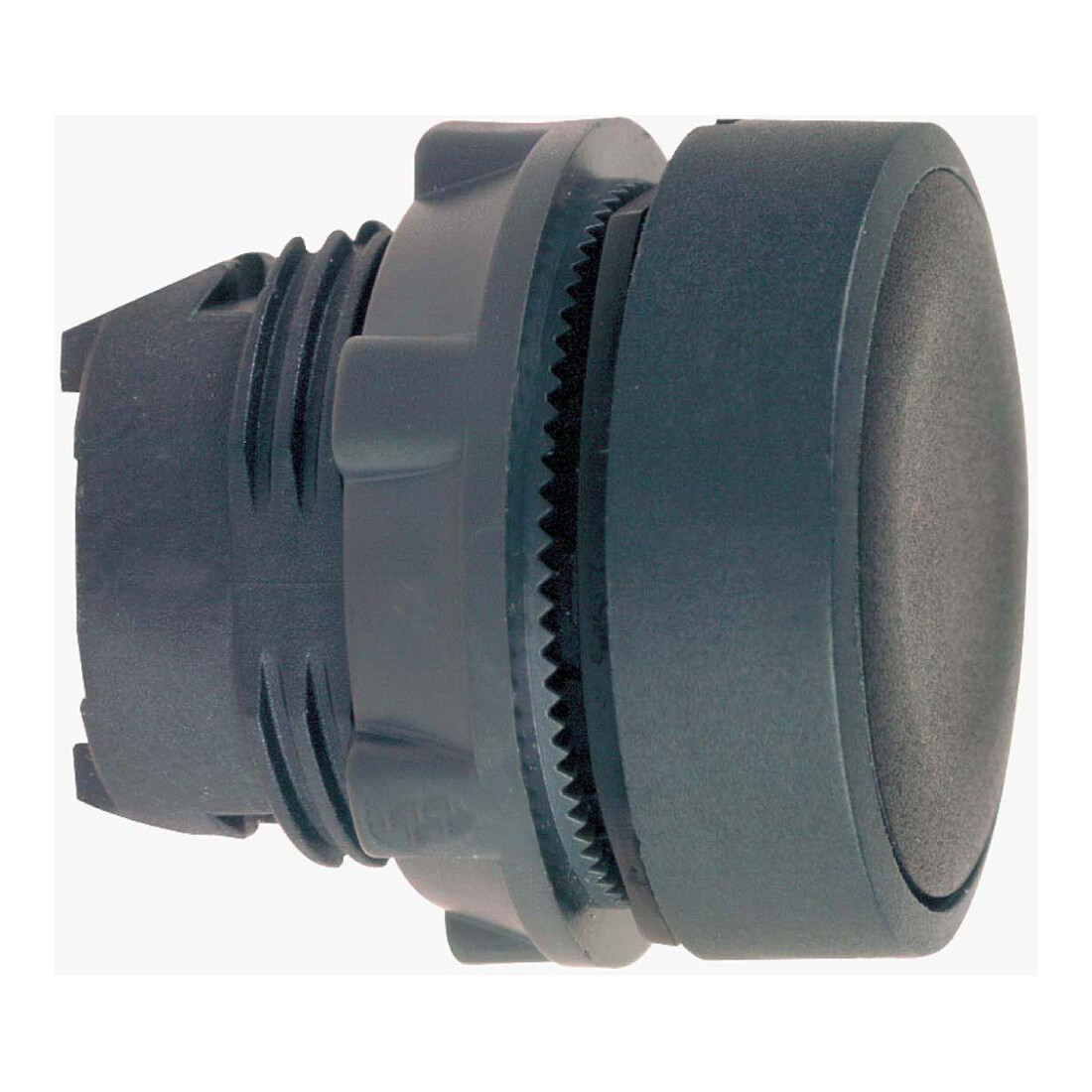Schneider Electric Bouton-poussoir plat, noir, 1S ZB5AA2
