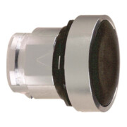 Schneider Electric Bouton-poussoir plat, noir ZB4BA2-1