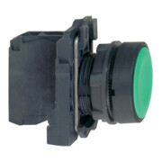 Schneider Electric Bouton-poussoir plat, vert, 1S XB5AA31-1