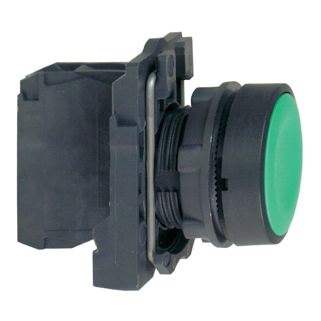 Schneider Electric Bouton-poussoir plat, vert, 1S XB5AA31