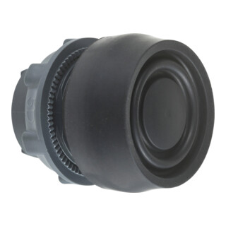 Schneider Electric Bouton-poussoir ZB5AP2S plat noir avec membrane