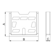 Schneider Electric Chemise plastique A4 T40mm NSYDPA44-1