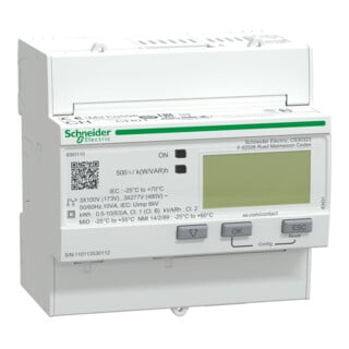 Schneider Electric Compteur d’énergie IEM3110 3P+N 63A Impulsions MID