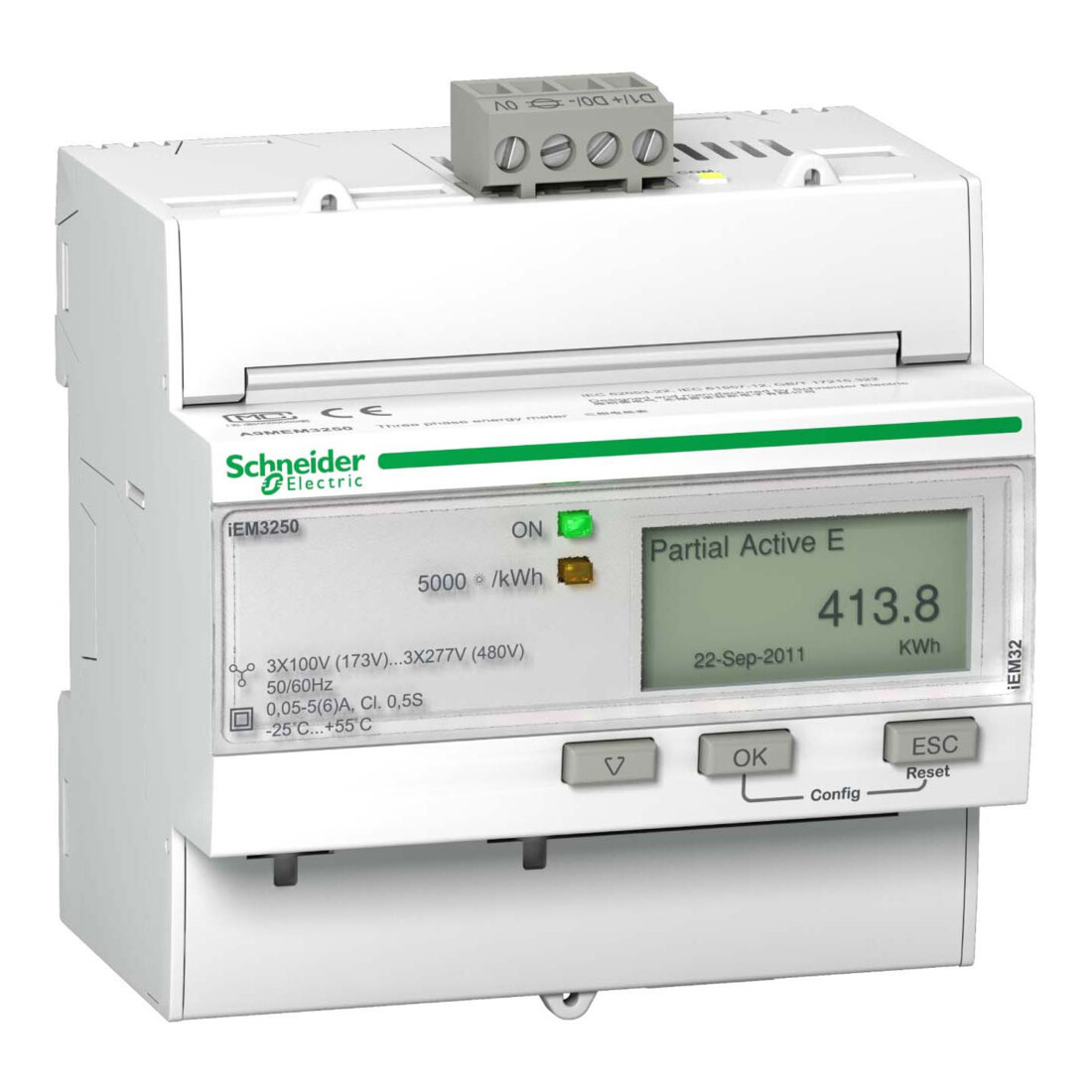 Schneider Electric Compteur d’énergie IEM3250 3P+N 5A Modbus A9MEM3250