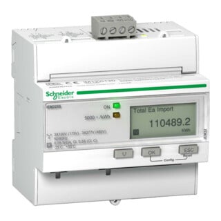 Schneider Electric Compteur d’énergie IEM3255 3P+N 5A Modbus Mid A9MEM3255