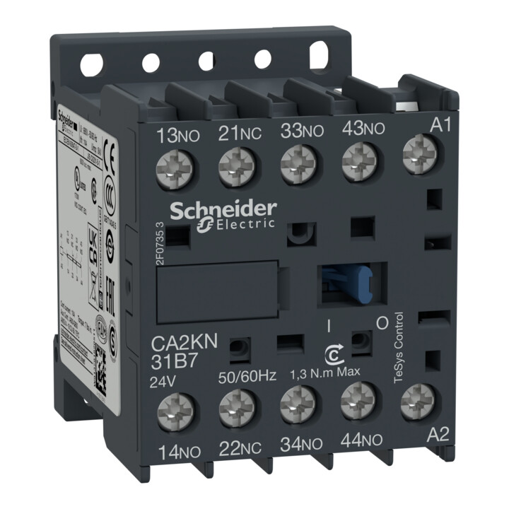 Schneider Electric Contacteur auxiliaire 3S 1O 230V 50/60Hz CA2KN31-P7