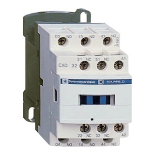 Schneider Electric Contacteur auxiliaire 3S 2O 24VDC CAD32-BD