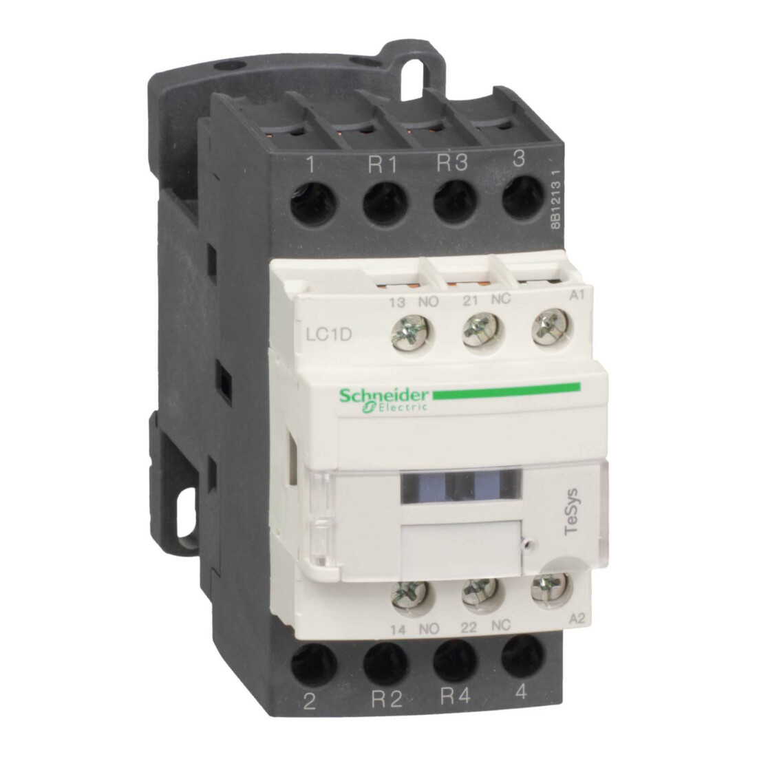 Schneider Electric Contacteur de puissance 12A 230V AC 2P+2R LC1D128P7