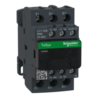 Schneider Electric Contacteur de puissance LC1D38BNE 3 pôles 400 V 38 A