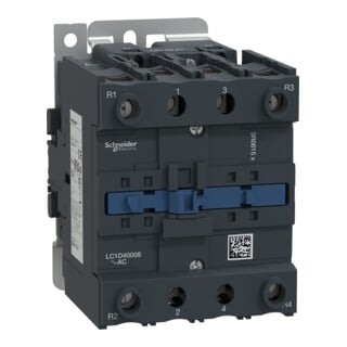 Schneider Electric Contacteur de puissance LC1D40008E7 2O 2F
