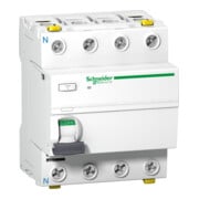 Schneider Electric Disjoncteur différentiel 4P 63A 30mA Type A A9Z21463-1