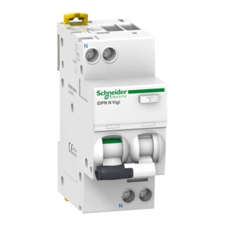 Schneider Electric Disjoncteur différentiel FI/LS 10A B 30mA A A9D56610