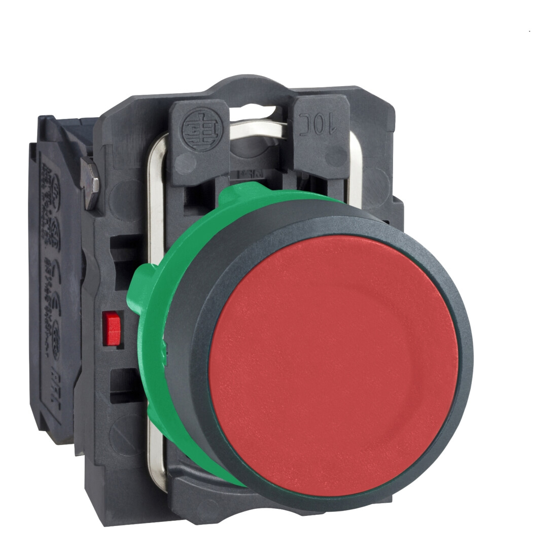 Schneider Electric Drucktaster flach, rt, 1Ö XB5AA42
